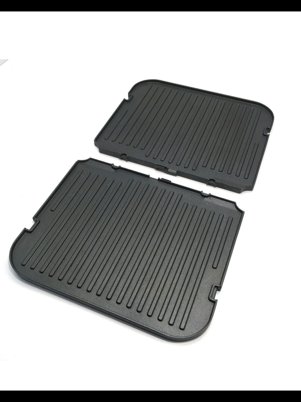 Cuisinart Black Reversible Grill/Griddle Plates Replacement Parts For GR-4N